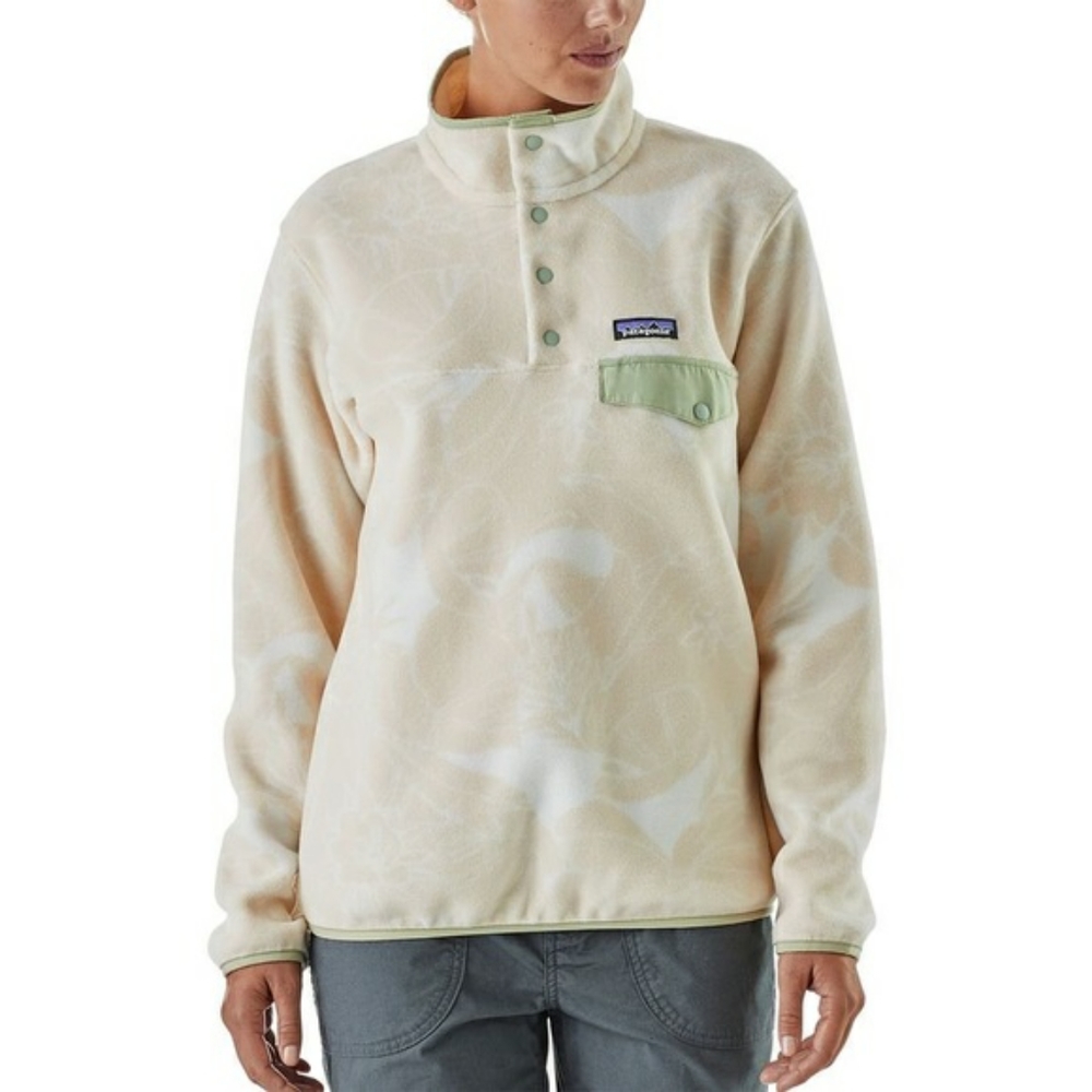 Patagonia Snap-T Synchilla fleece pullover sweater Valley Flora print, Small - Picture 6 of 7